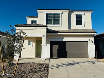 New construction Single-Family house 5234 E Umber Road, San Tan Valley, AZ 85143 Fuji- photo 0