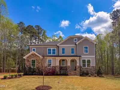 New construction Single-Family house 56 Alex Farm Ct, Zebulon, NC 27597 plan Creedmoor - image