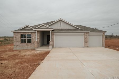 New construction Single-Family house 101 Reno Trail, Floresville, TX 78114 Esparanza- photo 0