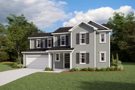 New construction Single-Family house 402 Tim Currin Rd, Lillington, NC 27546 plan Eldorado - image