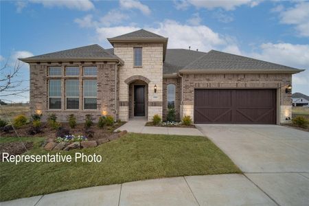 New construction Single-Family house 1319 Stellar Truth Way, Lucas, TX 75098 Classic Series - Princeton- photo 0 0