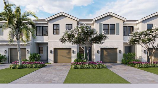 New construction Townhouse house 151 Ne 13Th Circle, Homestead, FL 33033 - photo 0