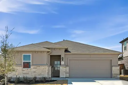 New construction Single-Family house 1505 Alana Falls Ave, Pflugerville, TX 78660 plan Blanco 2 - image