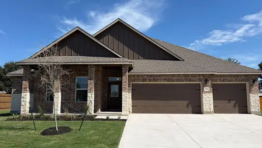 New construction Single-Family house 800 Gauge Rd, Thorndale, TX 76577 plan Parker II - image