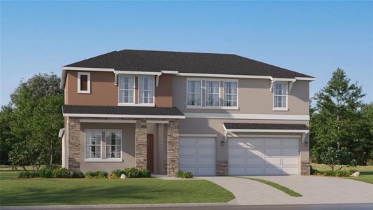 New construction Single-Family house 1121 Broward Dr, Zephyrhills, FL 33541 plan Rainer - image