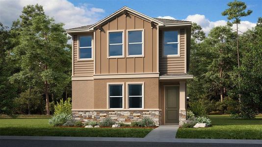 New construction Single-Family house 5157 Firestone Aly, St. Cloud, FL 34771 plan Baldwin - image