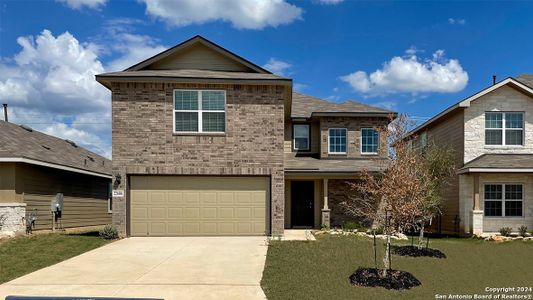 New construction Single-Family house 22606 Double Bogey, San Antonio, TX 78261 Bowen - photo 0 0