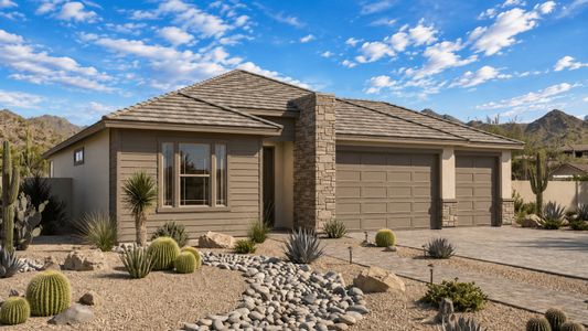 New construction Single-Family house San Tan Valley, AZ 85143 plan Hermosa - image