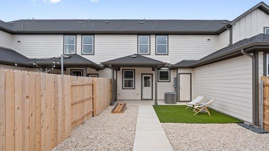 New construction Townhouse house 2516 Ophelia Levi Ln, Round Rock, TX 78665 plan The Smithwick - image