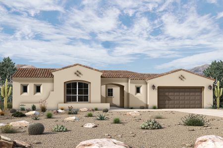 New construction Single-Family house 20948 W Pasadena Ave, Buckeye, AZ 85396 plan The Fascinate - image
