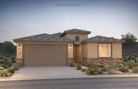 New construction Single-Family house 25481 N 172Nd Dr, Surprise, AZ 85387 plan Rimini - image