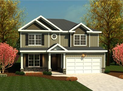 New construction Single-Family house 215 Prominence Dr, Grovetown, GA 30813 plan Bradford II - image 16