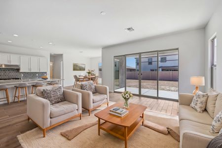 L-shaped Kitchen & Great Room Example