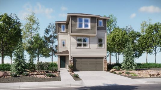 New construction Single-Family house 2672 Lower Crags Pt, Colorado Springs, CO 80904 plan Willow - image
