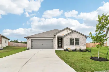 New construction Single-Family house 104 Shelton Pass, Cibolo, TX 78108 plan The Fitzhugh (C402) - image