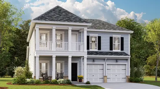 New construction Single-Family house 1019 Florence St Nw, Calabash, NC 28467 plan KENSINGTON - image