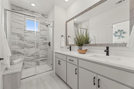 New construction Townhouse house 2005 Aldrich Mews, Celina, TX 75009 plan Mimosa - image 6