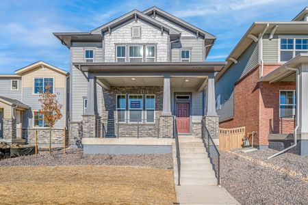 New construction Single-Family house 21284 E 63Rd Dr, Aurora, CO 80019 The Washburn- photo 0