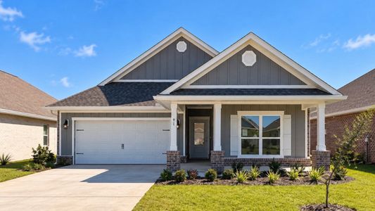 New construction Single-Family house 91 Gray Owl Dr E, Freeport, FL 32439 plan Riverside - image
