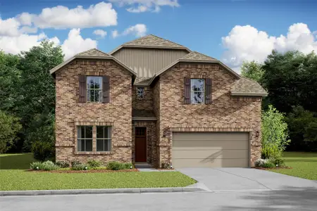 New construction Single-Family house 2806 Clapbread Ln, Rosenberg, TX 77471 plan Tuscaloosa - image