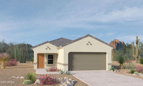 New construction Single-Family house 611 N 13Th Pl, Coolidge, AZ 85128 Amber- photo 0 0