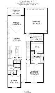 New construction Single-Family house 3093 Eleanor Dr, Prosper, TX 75078 plan Cullen - image