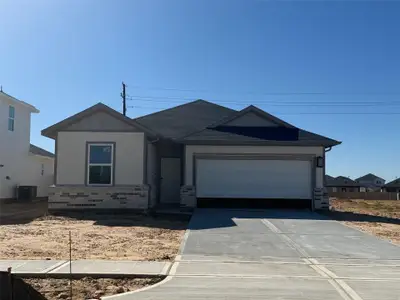 New construction Single-Family house 18111 Prairie Run Ln, Hockley, TX 77447 plan Barrett - image