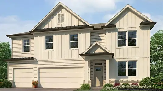 New construction Single-Family house 4068 Peregrine Wy, Gainesville, GA 30506 plan Mansfield - image