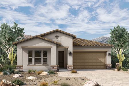 New construction Single-Family house 2408 E Rihl Rd, San Tan Valley, AZ 85140 plan The Casswell - image
