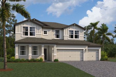 New construction Single-Family house 5691 Maydale Ave, Wesley Chapel, FL 33545 Santa Monica- photo 1 1