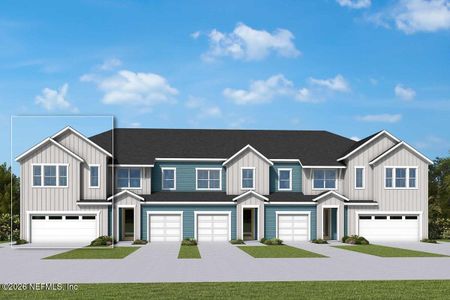 New construction Townhouse house 820 Bluestem St, Yulee, FL 32097 - image