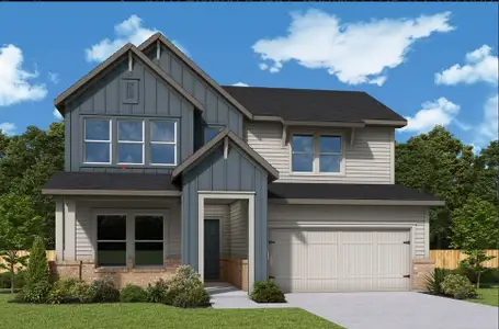 New construction Single-Family house 684 Iron Willow Lp, Dripping Springs, TX 78620 plan The Primrose - image