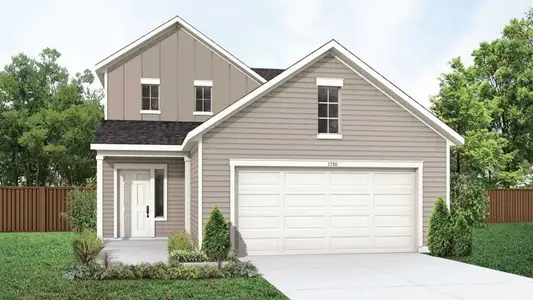 New construction Single-Family house 12779 Dina Springs Ln, Magnolia, TX 77354 plan Latitude - image