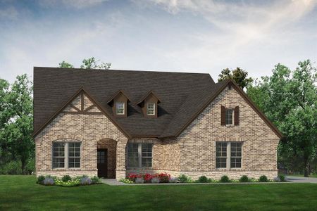 New construction Single-Family house 90 Big Bend Trl, Valley View, TX 76272 plan Verbena V2 SE - image