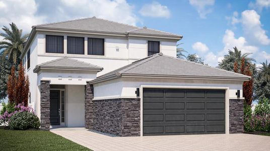 New construction Single-Family house 424 Se Fascino Cir, Port St. Lucie, FL 34984 plan Poppi - image