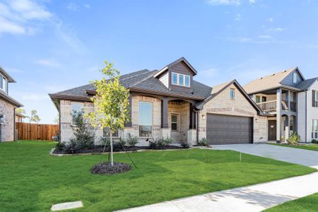 New construction Single-Family house 458 Aspen Wy, Lavon, TX 75166 Carolina- photo 0