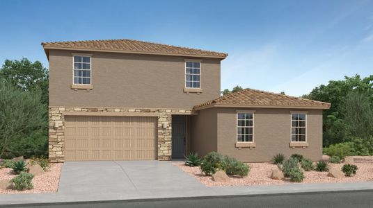 New construction Single-Family house 8243 S Charles Young Wy, Vail, AZ 85641 plan Wayfarer - image