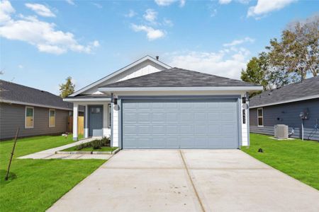 New construction Single-Family house 6834 Spur Creek Dr, Rosenberg, TX 77471 plan Amber - image
