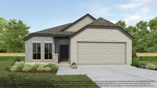 New construction Single-Family house 2514 Ivory Basewood Ln, Katy, TX 77493 plan 210 - image