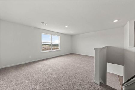 Game room featuring carpet