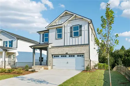New construction Single-Family house 5545 Ernst Ln, Cumming, GA 30041 plan Dallas Basement - image