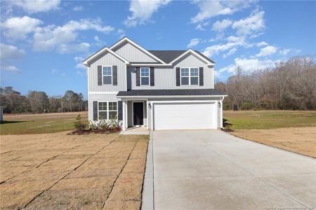 New construction Single-Family house 59 Boston River Dr, Dunn, NC 28334 plan Longleaf - image