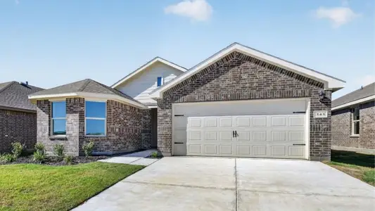 New construction Single-Family house 141 Tumbleweed Dr, Newark, TX 76071 plan Huntsville - image
