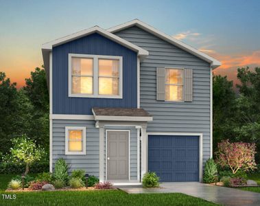 New construction Single-Family house 176 Lillian Ct, Roxboro, NC 27573 Everglades- photo 0