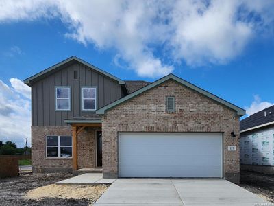 New construction Single-Family house 119 Desert Cactus, San Antonio, TX 78253 plan Jordan - image