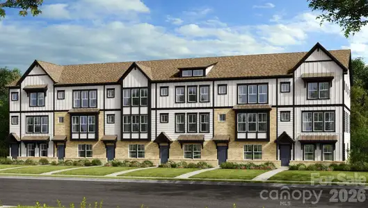 New construction Townhouse house 1842 Alexander Village Main Dr, Charlotte, NC 28262 - image