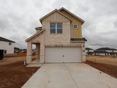 New construction Single-Family house 501 Bishop Wood Rd, Dripping Springs, TX 78620 plan Somerset - Smart Series - image