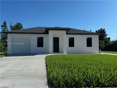 New construction Single-Family house 3002 68Th St W, Lehigh Acres, FL 33971 - image