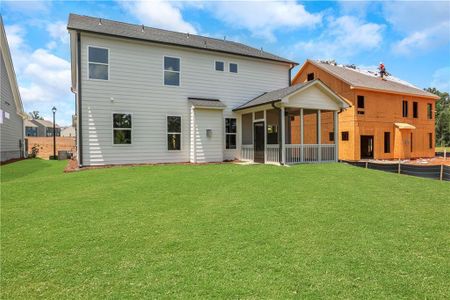 New construction Single-Family house 125 Coffee Ln, Hoschton, GA 30548 plan Davidson - image