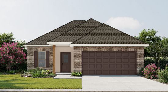 New construction Single-Family house 6849 Arbor Wy, Orange, TX 77630 plan Dogwood IV B - image
